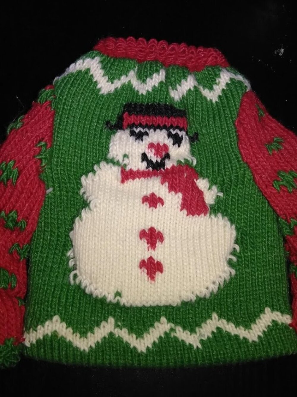 Ugly Sweater Wine Bottle Cover